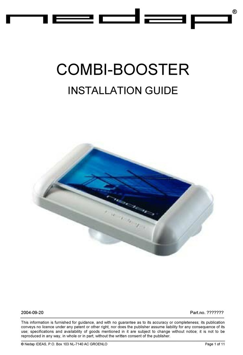 Nedap COMBI-BOOSTER installation guide