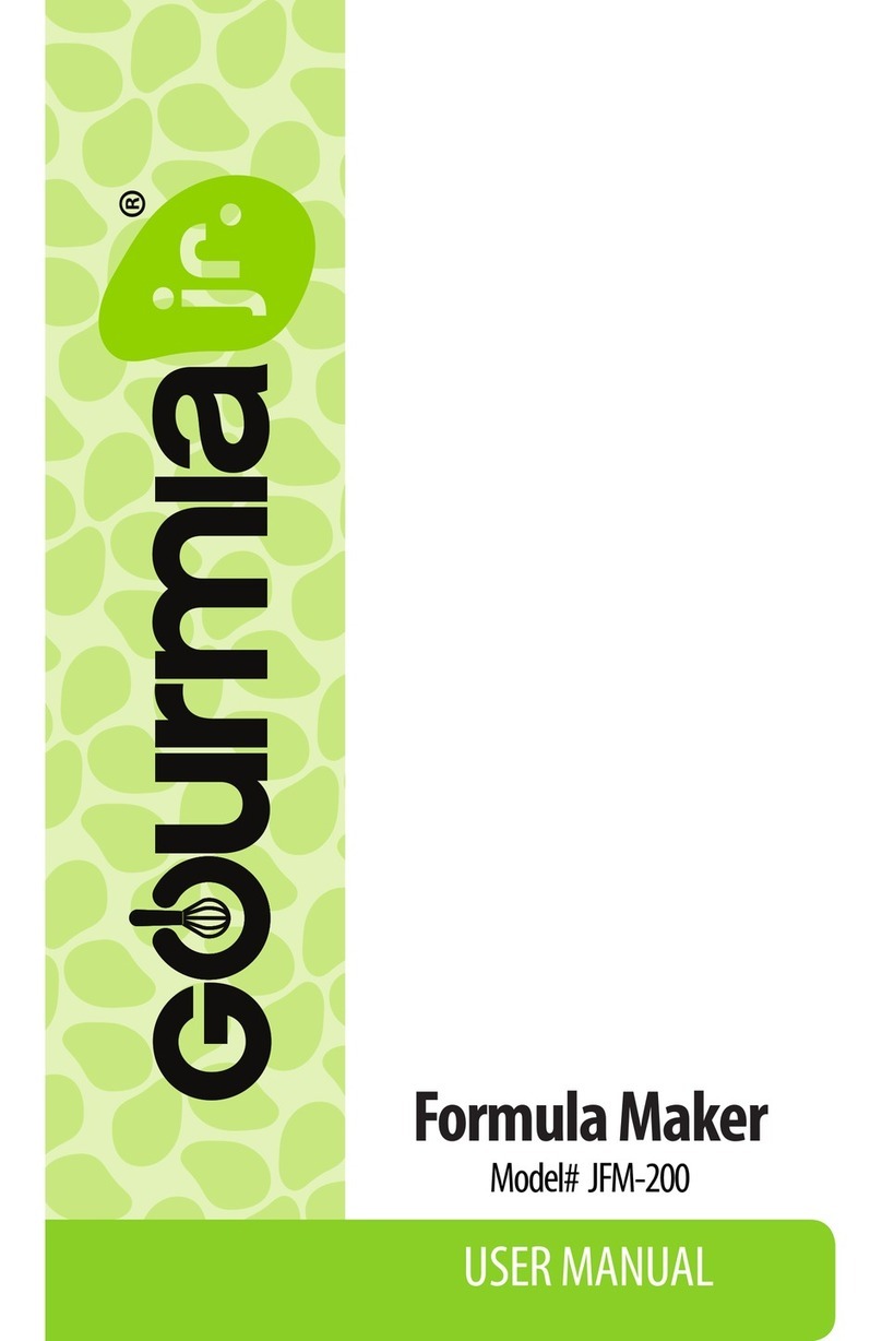 Gourmla jr. JFM-200 user manual