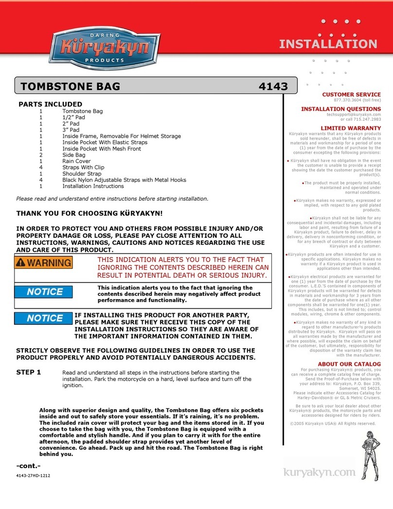 Kuryakyn 4143 User manual