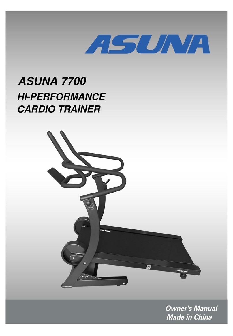 ASUNA 7700 owner's manual