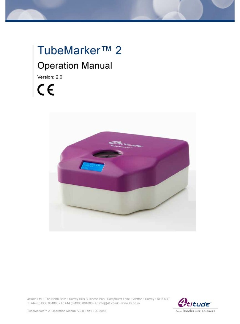 4titude TubeMarker 2 User manual