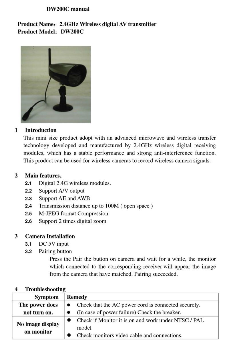 Precision Electronics DW200C User manual
