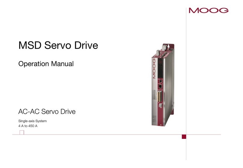 Moog MSD User manual