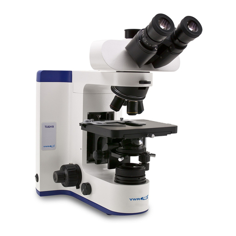 VWR Visiscope 800 Series User manual