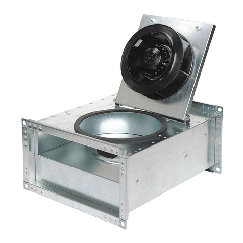 Fantech FRD Series installation instructions Fantech FRD Series installation instructions