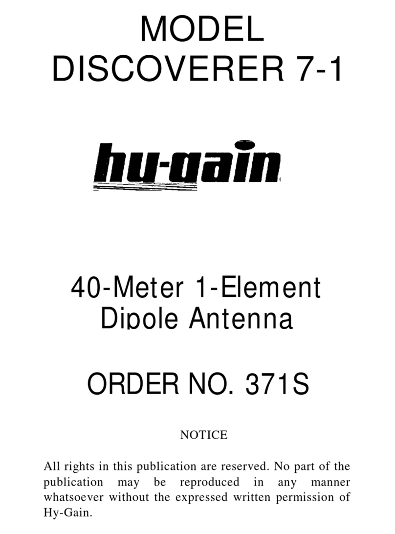 Hy-Gain Discoverer 7-1 instructions