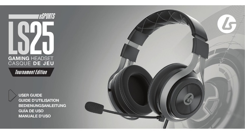 Lucid Sound eSports LS25 User manual