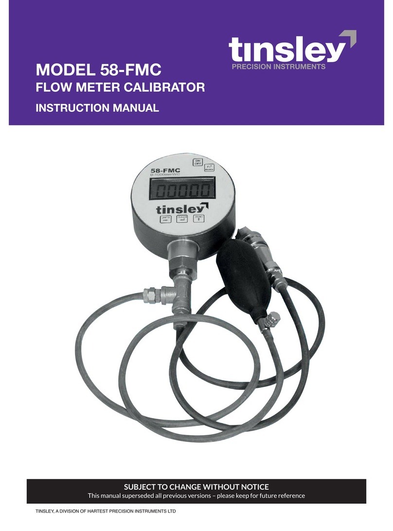 Tinsley 58-FMC instruction manual