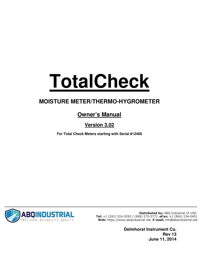 ABQINDUSTRIAL TotalCheck owner's manual ABQINDUSTRIAL TotalCheck owner's manual
