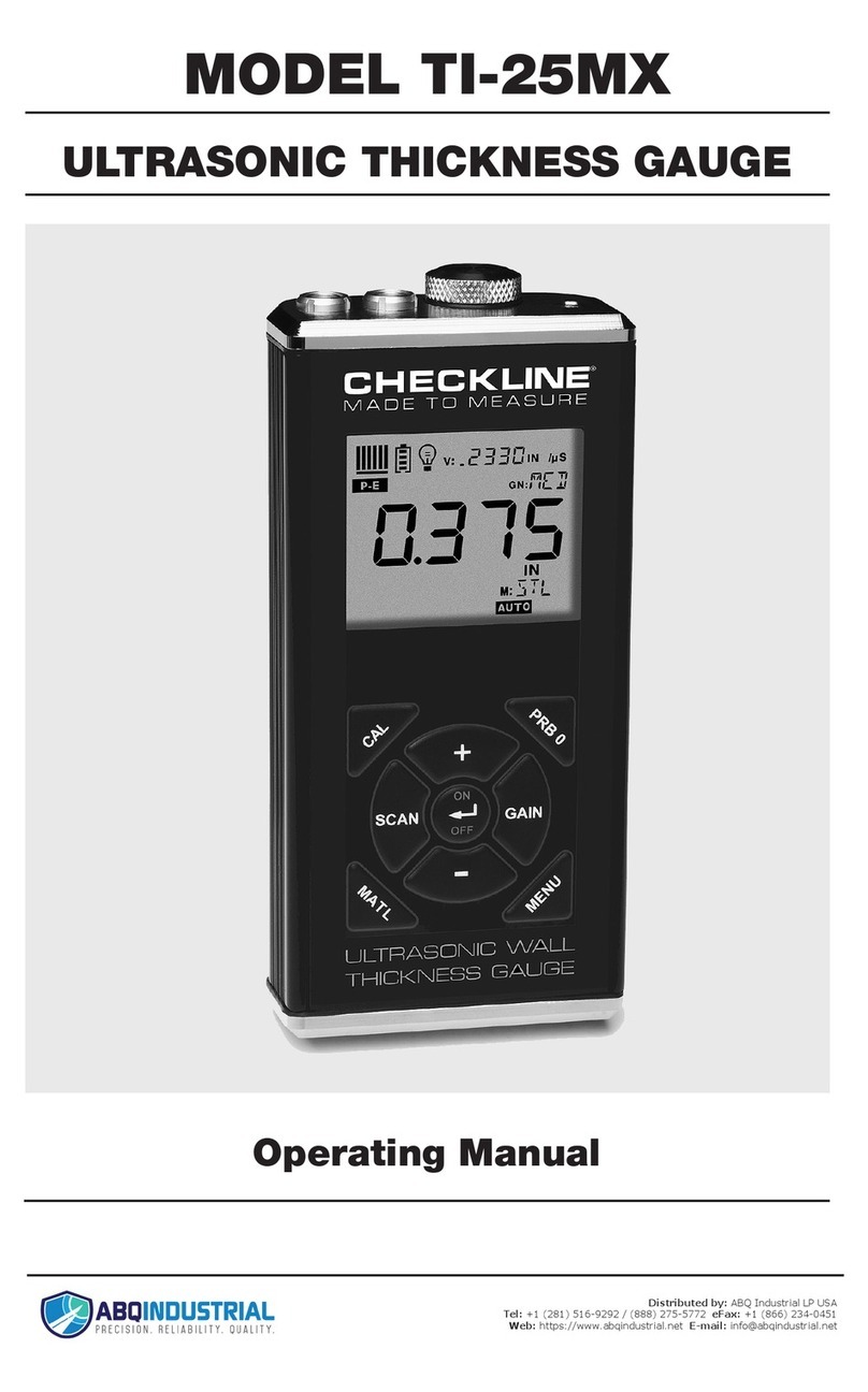 ABQINDUSTRIAL TI-25MX operating manual