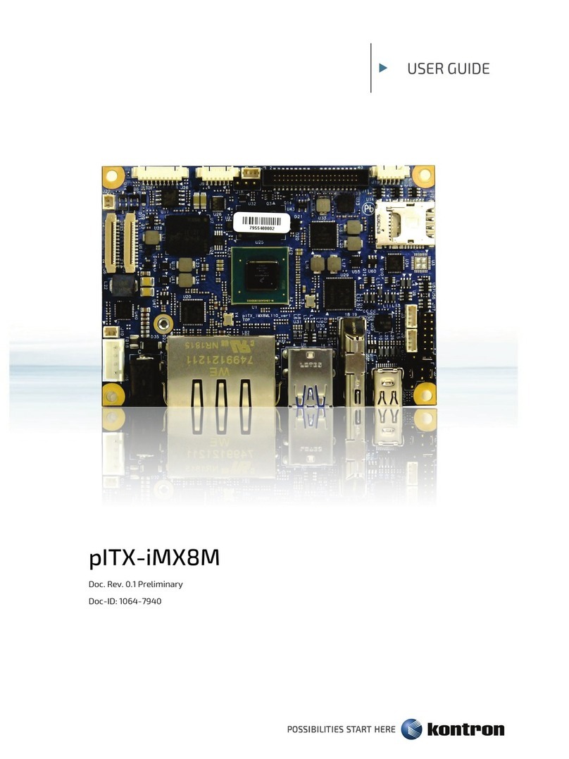 Kontron pITX-iMX8M user guide