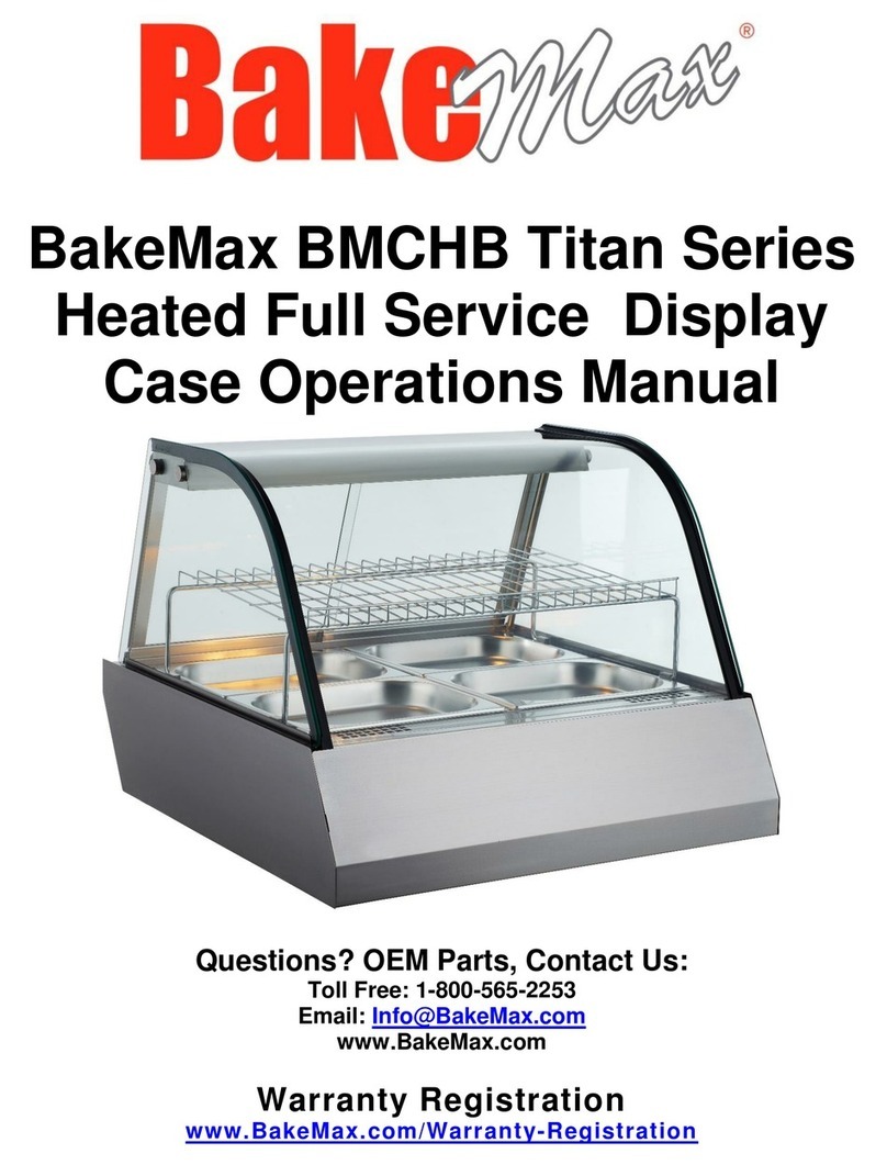 Bake Max BMCHB Titan Series Operation manual