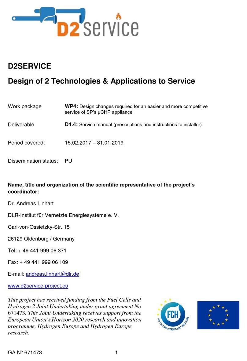 SOLIDpower BlueGEN BG-15 Generic Service manual SOLIDpower BlueGEN BG-15 Generic Service manual