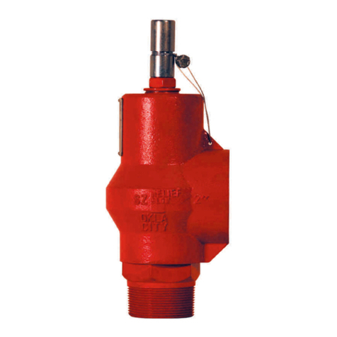 Taylor Valve Technology 8200 Series User manual