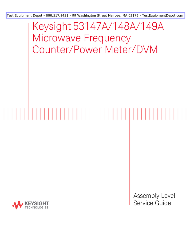 Keysight Technologies 53147A Service guide Keysight Technologies 53147A Service guide