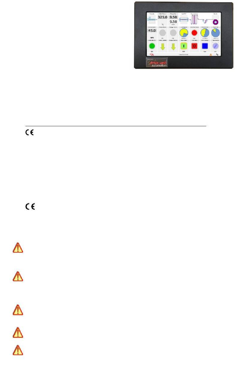 Drive.web savvyPanel touch Installation & operation manual