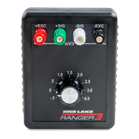Rice Lake Ranger Series User manual Rice Lake Ranger Series User manual