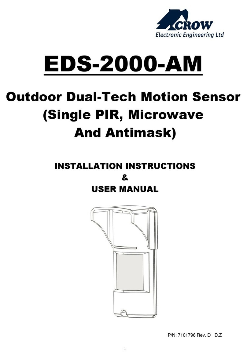 Crow EDS-2000AM installation instructions