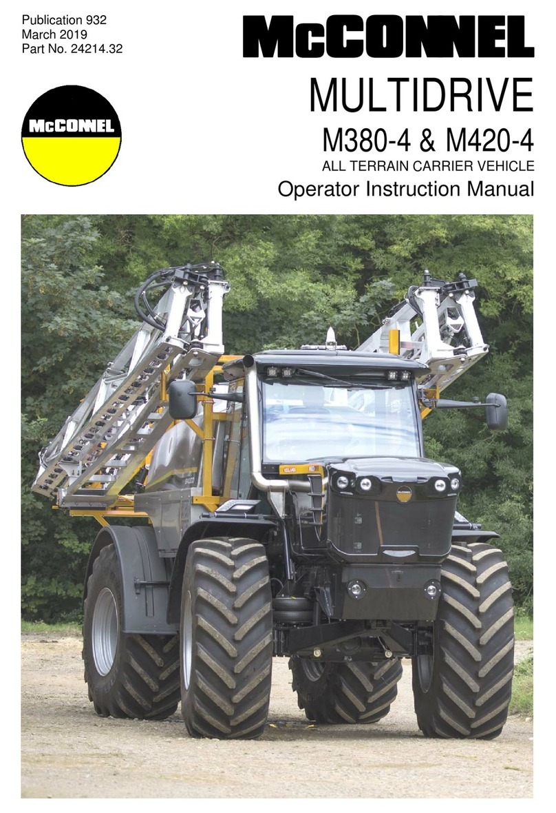 McConnel Multidrive M380-4 Assembly instructions