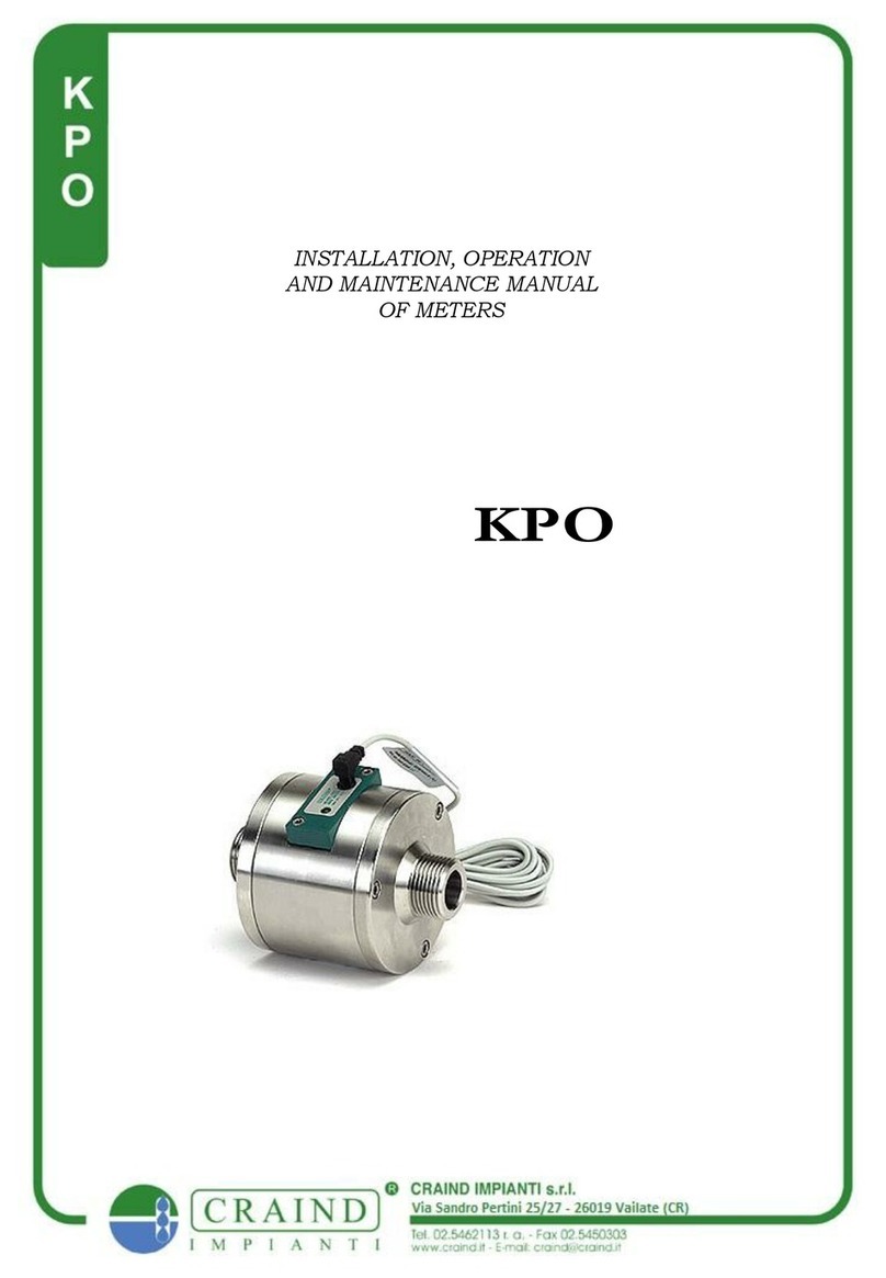 Craind Impianti KPO User manual