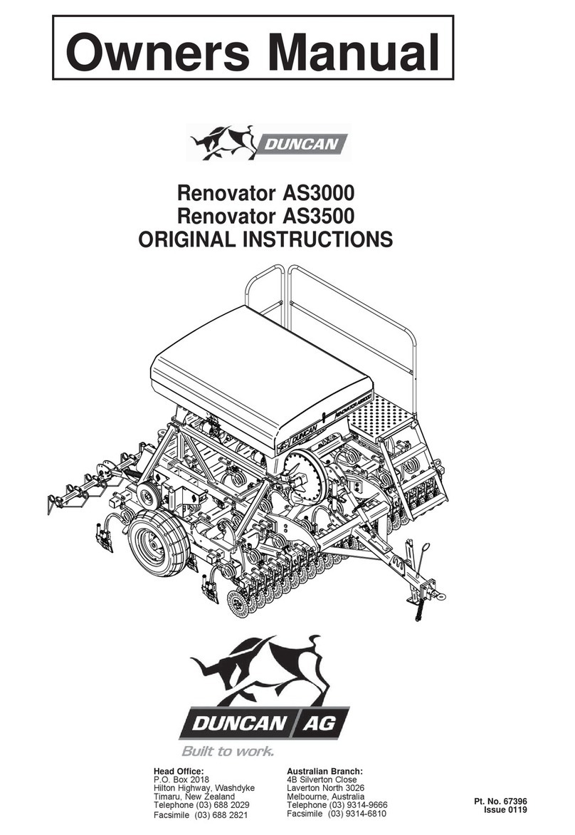 Duncan Renovator AS3000 owner's manual