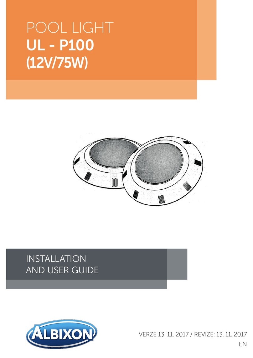 Albixon UL-P100 Installation and user guide