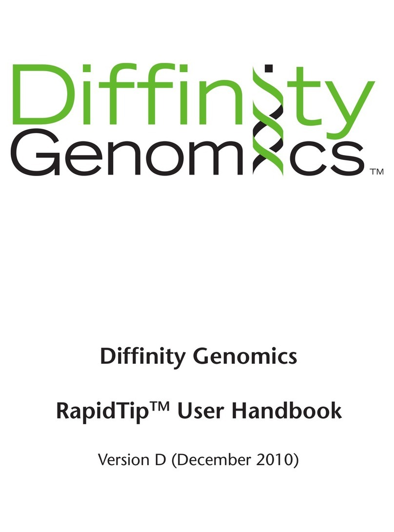 Diffinity Genomics RapidTip User handbook Diffinity Genomics RapidTip User handbook