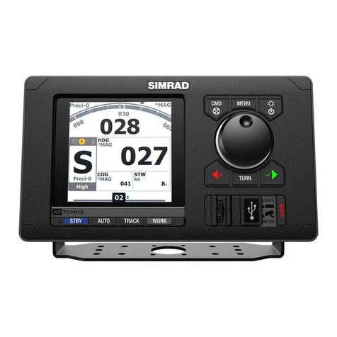 Simrad AP70 MK2 User manual