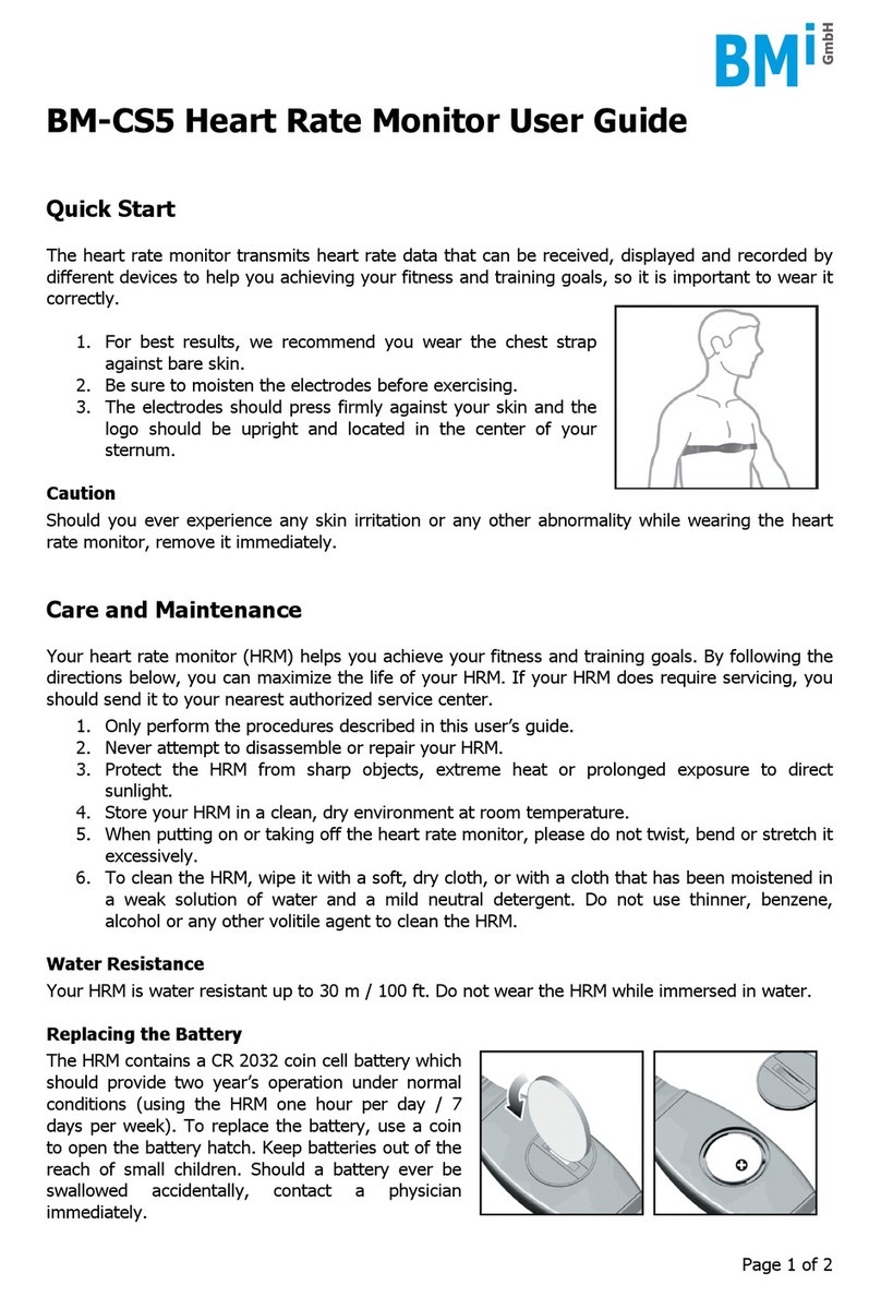 BMI BM-CS5 user guide