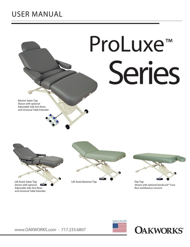 OAKWORKS ProLuxe Series user manual OAKWORKS ProLuxe Series user manual