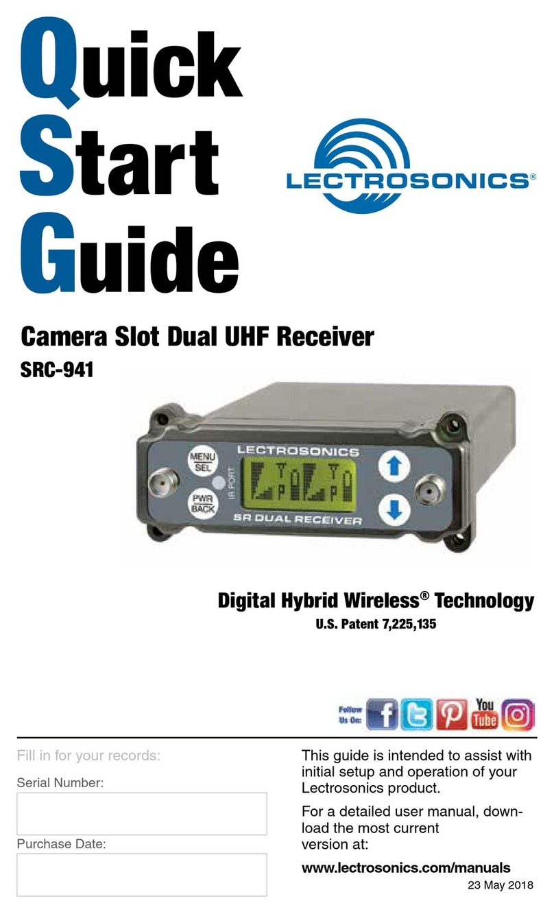 Lectrosonics SRc-941 User manual