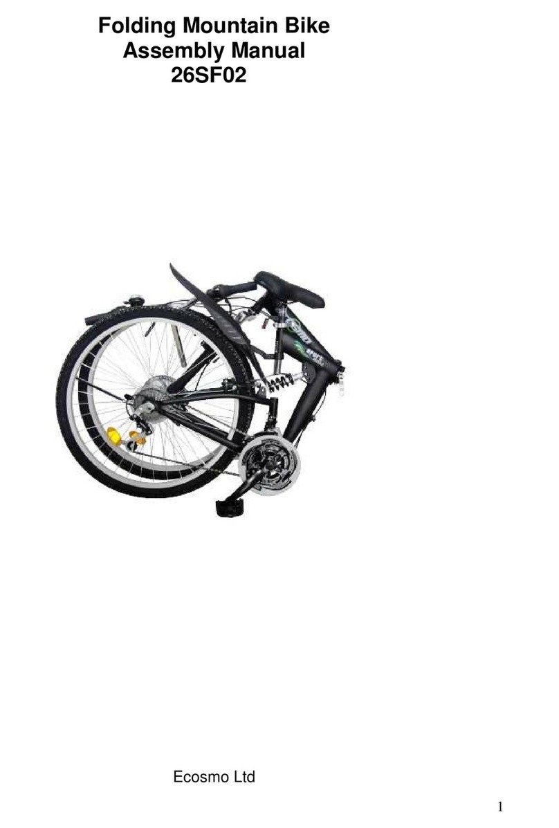 Ecosmo 26SF02 Assembly manual