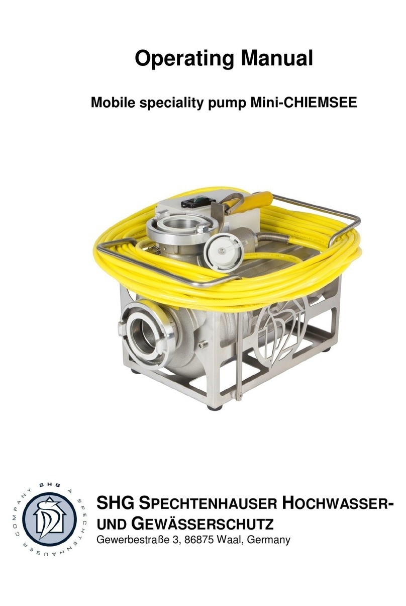 SHG Mini-CHIEMSEE Series operating manual