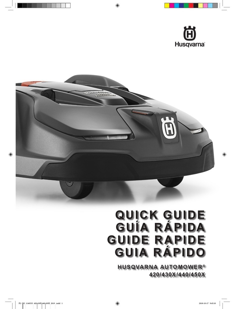 Husqvarna AUTOMOWER 420 User manual