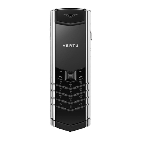Vertu Signature RM-466V User manual