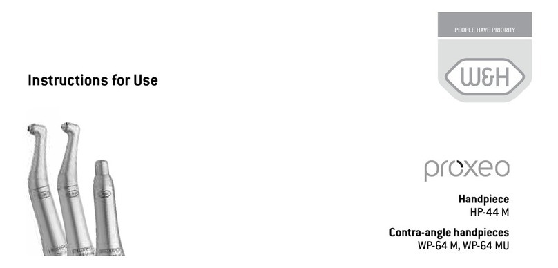 W&H PROXEO HP-44M Instructions for use