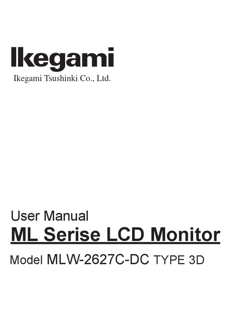 Ikegami ML Series User manual