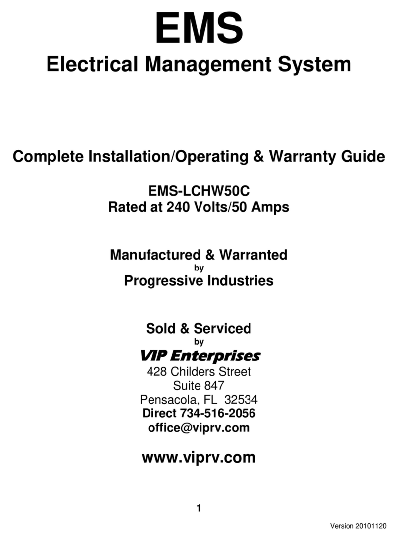Progressive Industries EMS-HW30C Installation & operating manual Progressive Industries EMS-HW30C Installation & operating manual