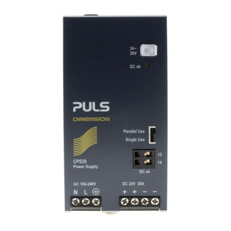 Puls Dimension C Series User manual