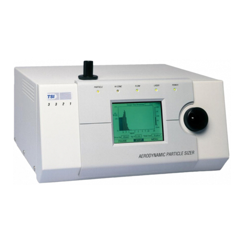 TSI Instruments SIZER 3321 user manual