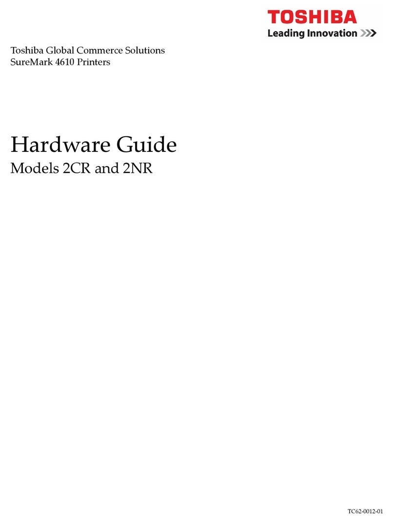 Toshiba SureMark 4610 2CR Hardware guide