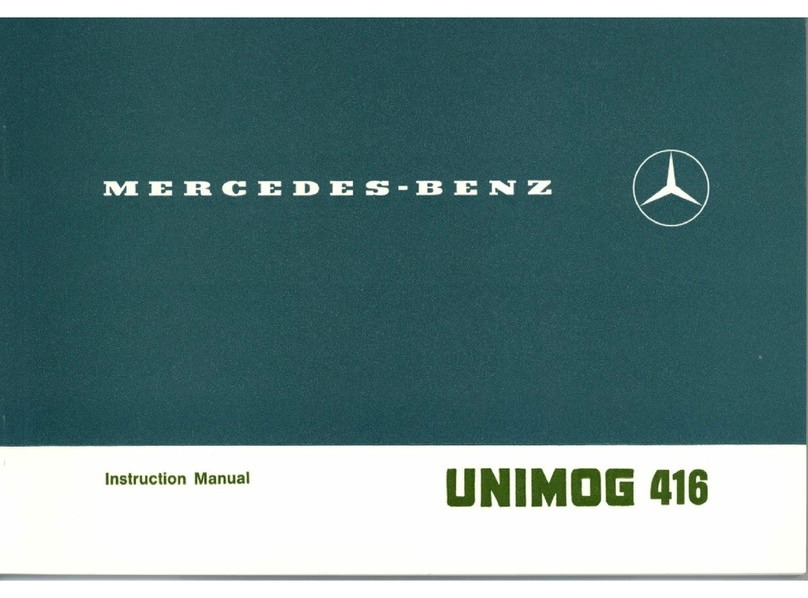 Mercedes-Benz Unimog 416 1976 instruction manual