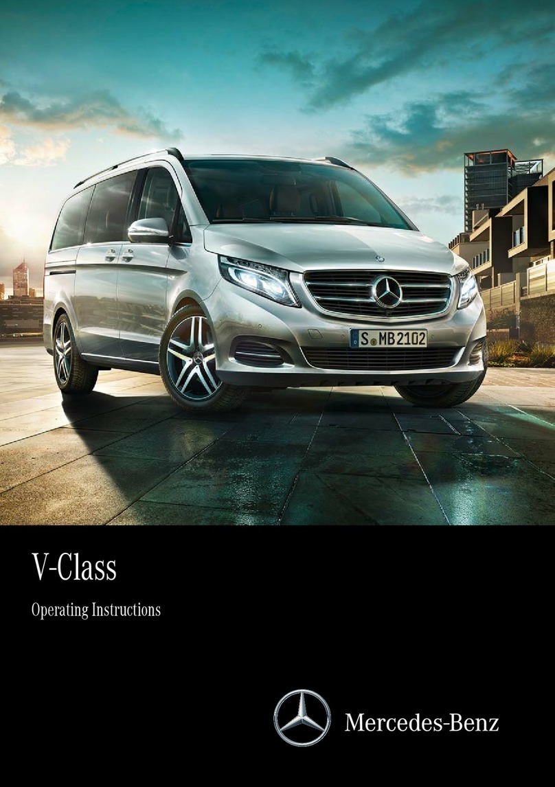 Mercedes-Benz V-Class Series 2015 operating instructions