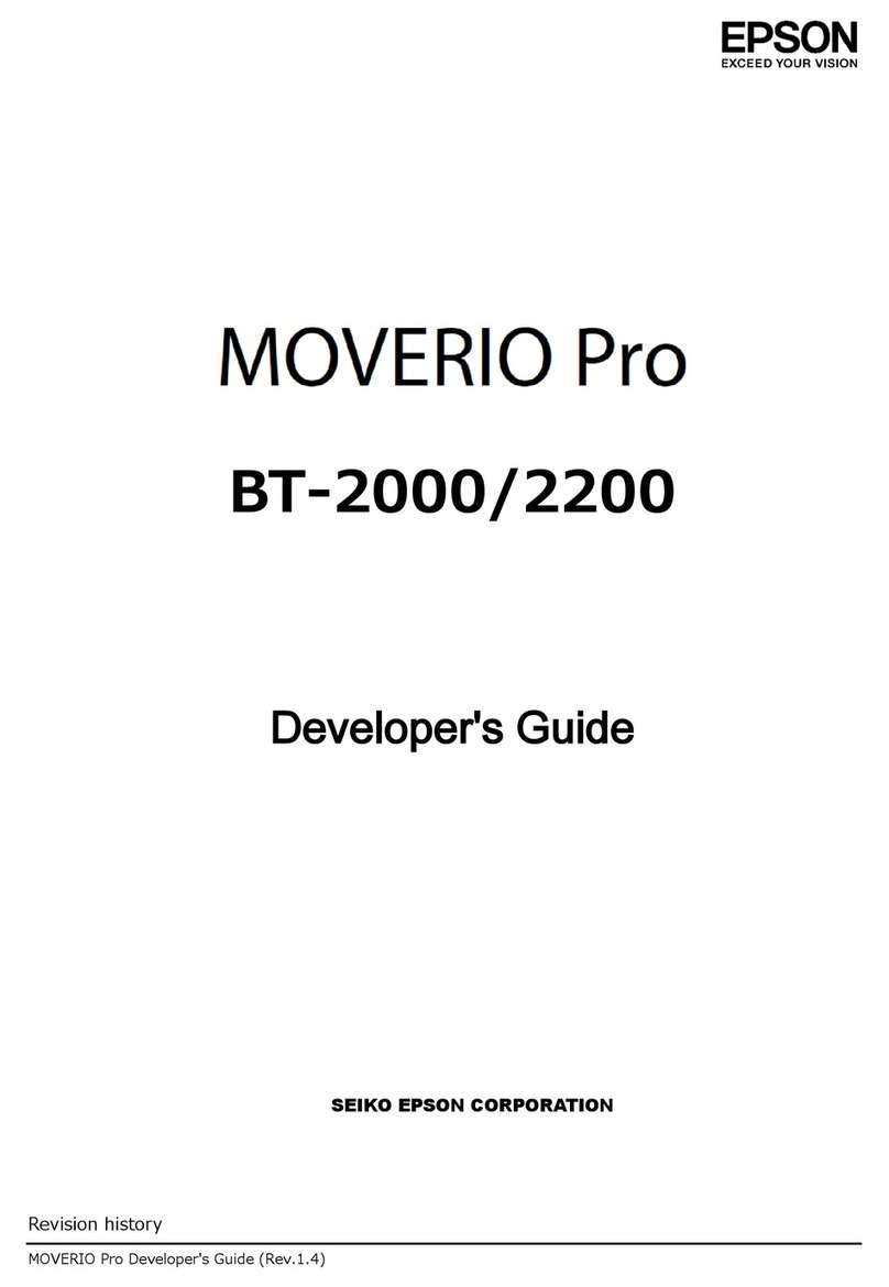Epson Moverio Pro BT-2000 Instruction Manual