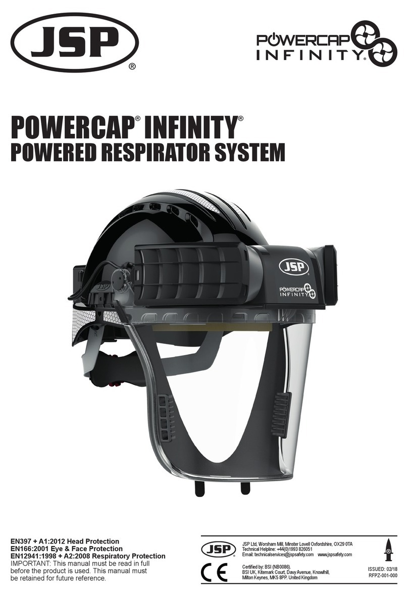 JSP Powercap Infinity User manual JSP Powercap Infinity User manual