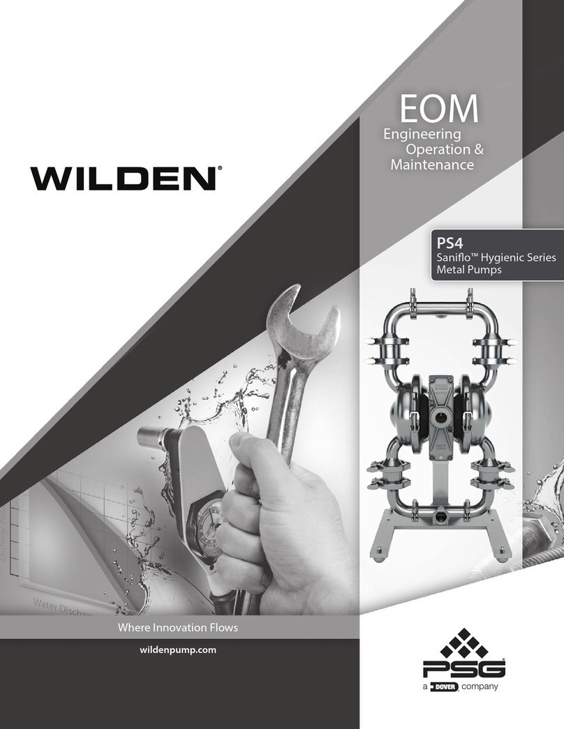 PSG Wilden PS4 Saniflo Hygienic Series Engineering, operation & maintenance PSG Wilden PS4 Saniflo Hygienic Series Engineering, operation & maintenance
