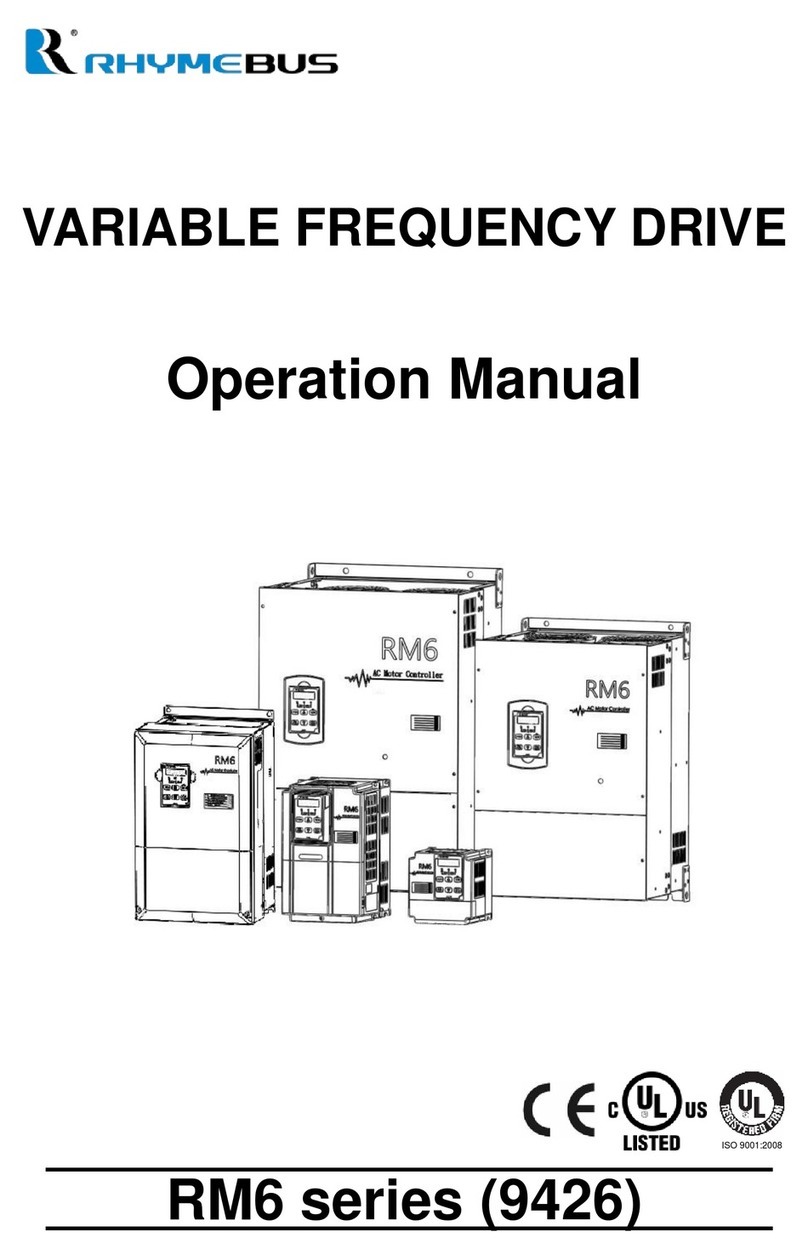 Rhymebus RM6 Series User manual