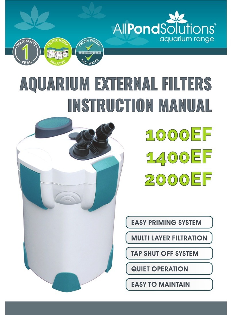 All Pond Solutions 1400EF instruction manual