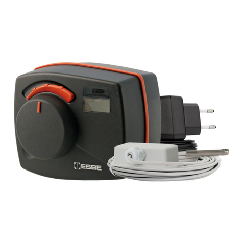 ESBE CRC110 series Parts list manual
