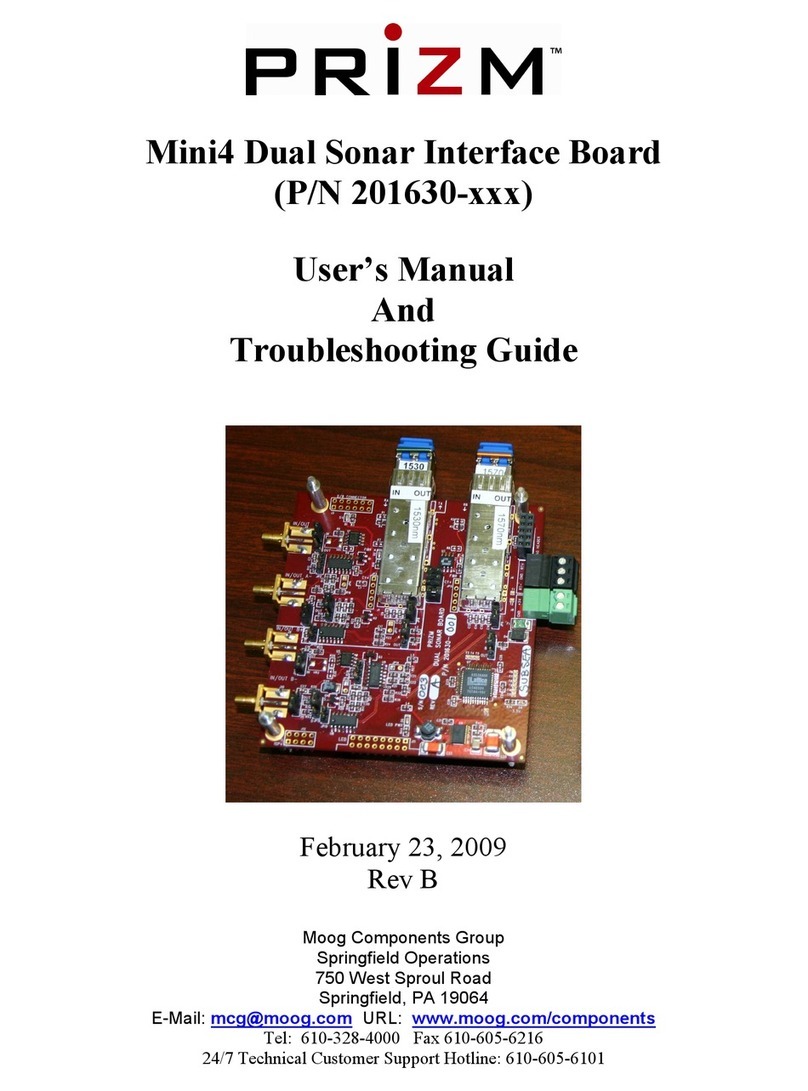 PRIZM Mini4 User's manual and troubleshooting guide